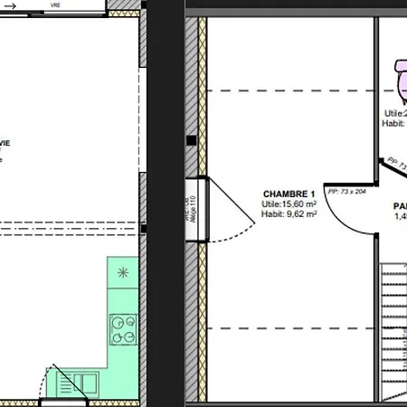 펜션 En Famille Ou Amis Avec La